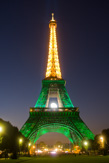 Toue Eiffel verte
